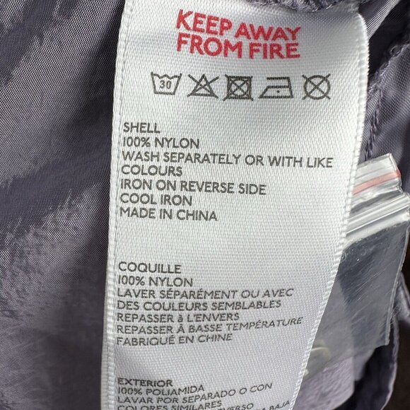 Iets Frans Parachute Baggy Pants Womens Med Shiny Urban Outfitters Gorpcore - Picture 4 of 14